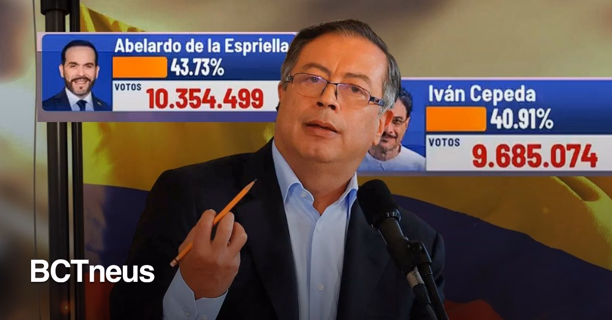 Articulo - Elecciones en Colombia: Petro rechaza victoria preeliminar de candidato opositor