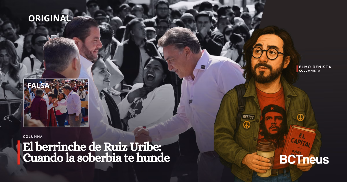 EL BERRINCHE DE RUIZ URIBE: CUANDO LA SOBERBIA TE HUNDE