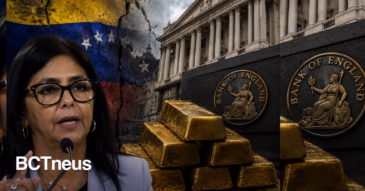 Articulo - Delcy Rodríguez pide al rey Carlos III liberar oro venezolano para reconstruir el país