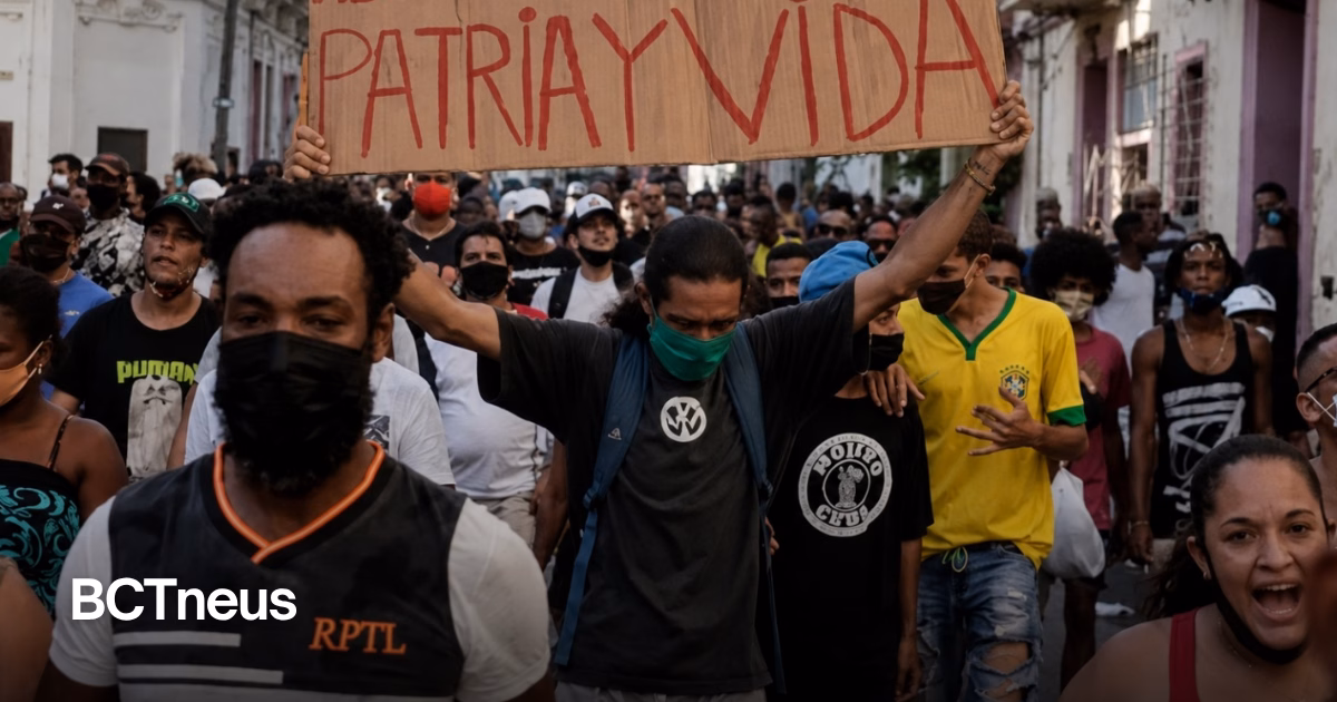 Articulo - Cuba rompe récord de protestas en junio: ONG contabiliza 253 manifestaciones en medio de la crisis