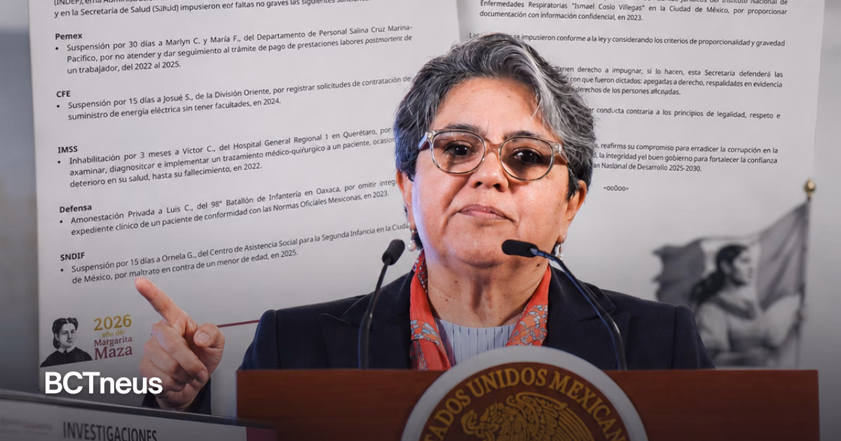 Articulo - Sancionan a 13 servidores públicos federales por faltas administrativas graves