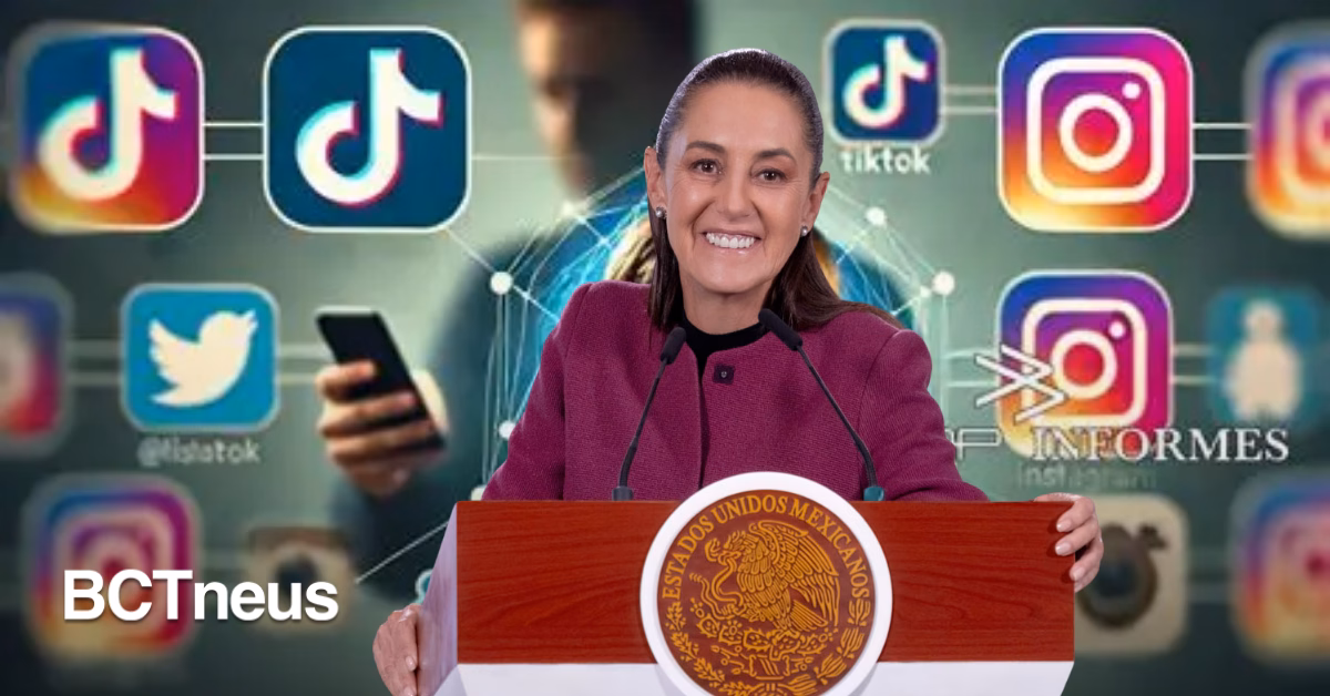 Articulo - Sheinbaum plantea regular redes sociales por su impacto en la salud de menores