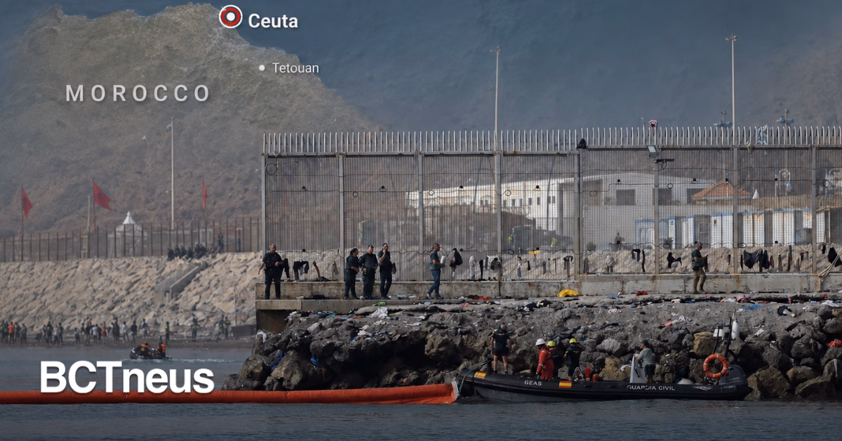 Articulo - España coloca barrera marítima de 500 metros frente a Marruecos