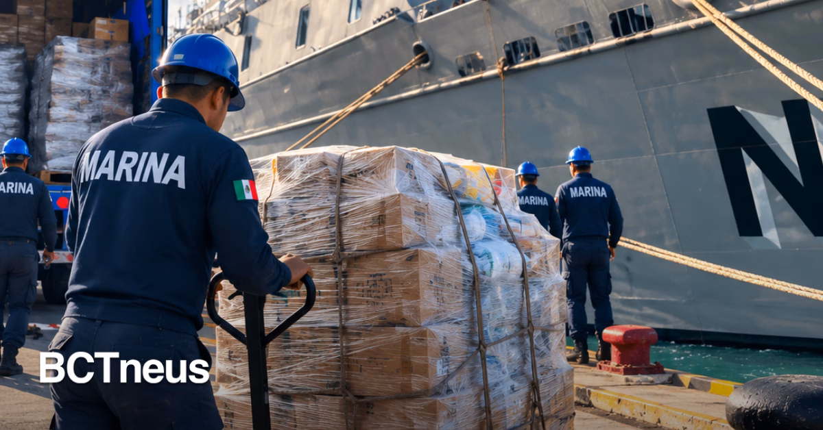 Articulo - Rumbo a Venezuela: la Armada zarpa con más de 718 toneladas de apoyo