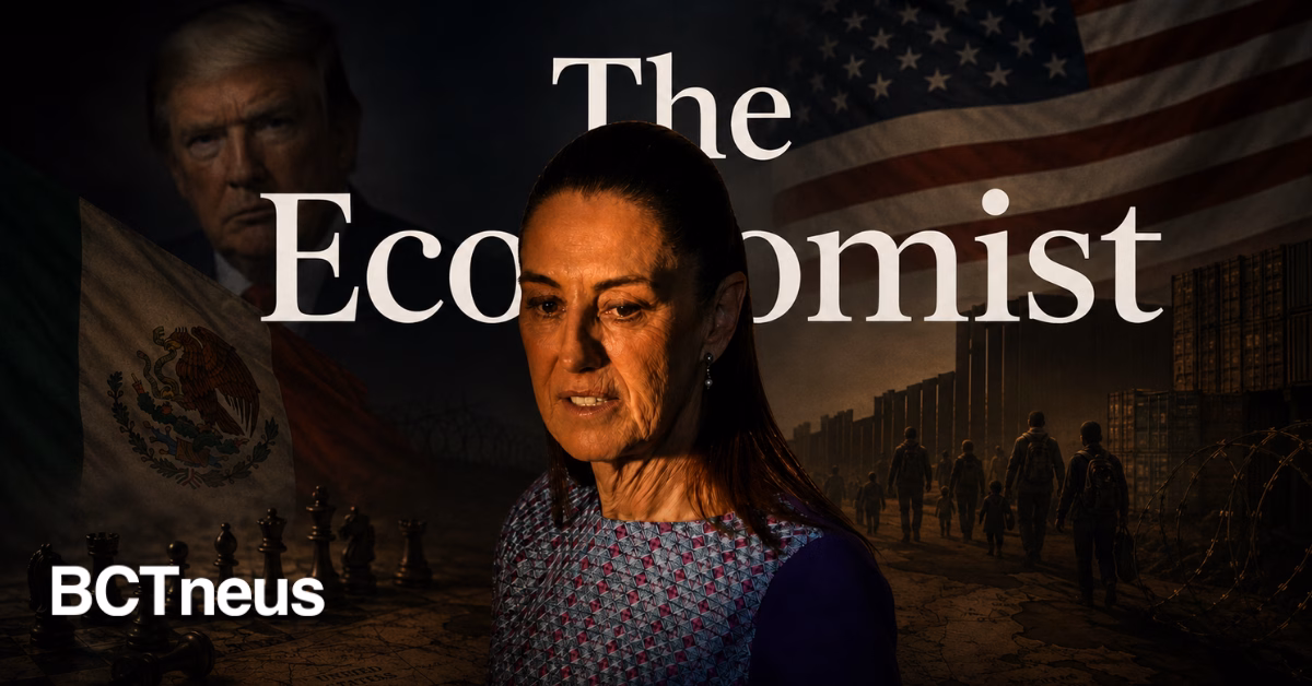 Articulo - "Sheinbaum no pone la otra mejilla": la lectura de The Economist sobre su relación con Trump