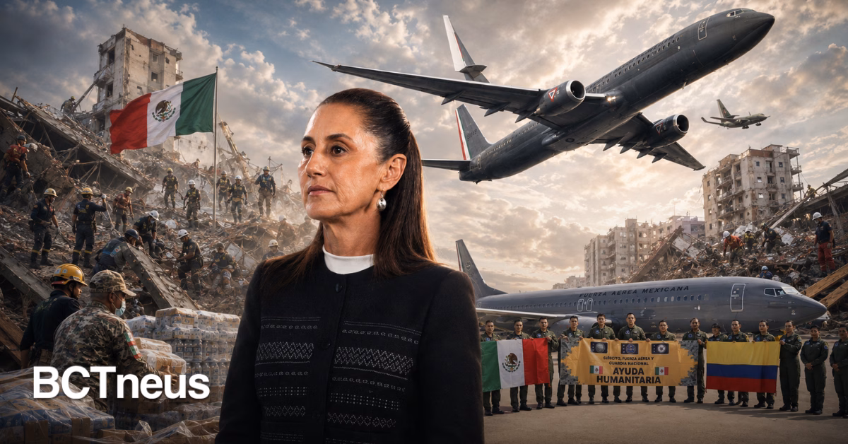 Articulo - México tiende la mano a Colombia tras el sismo; hoy envió dos aviones con toneladas de ayuda