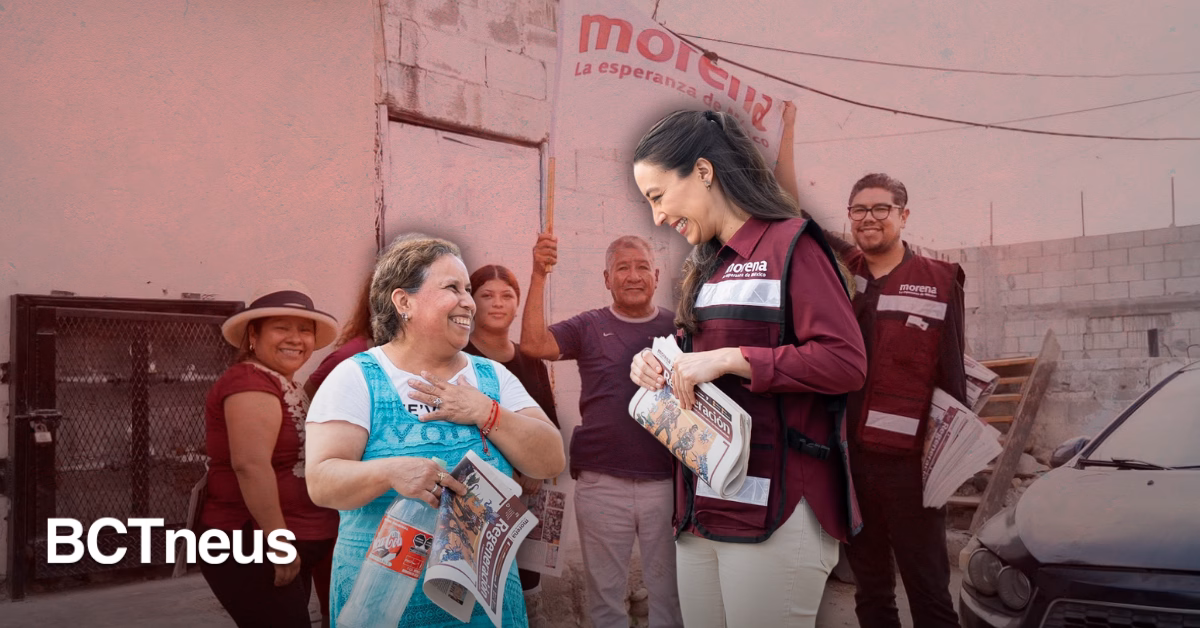 Articulo - “Tocando puertas y escuchando al pueblo”: Julieta Ramírez se mueve por las colonias de BC