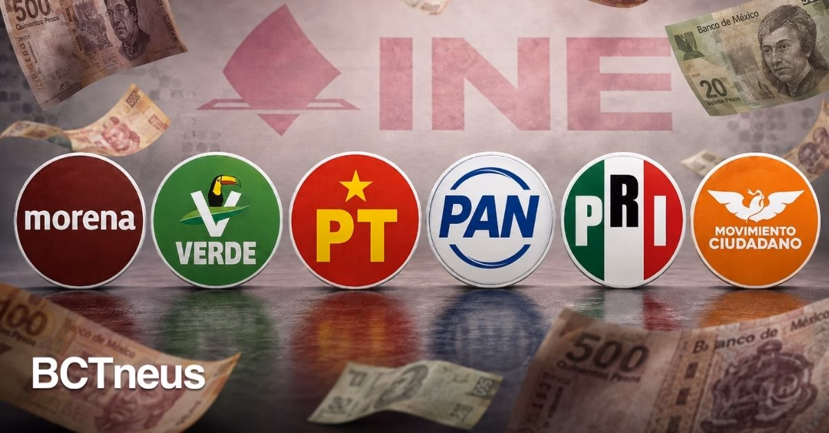 Articulo - Más de 10 mil mdp recibirán los partidos políticos en México para 2027