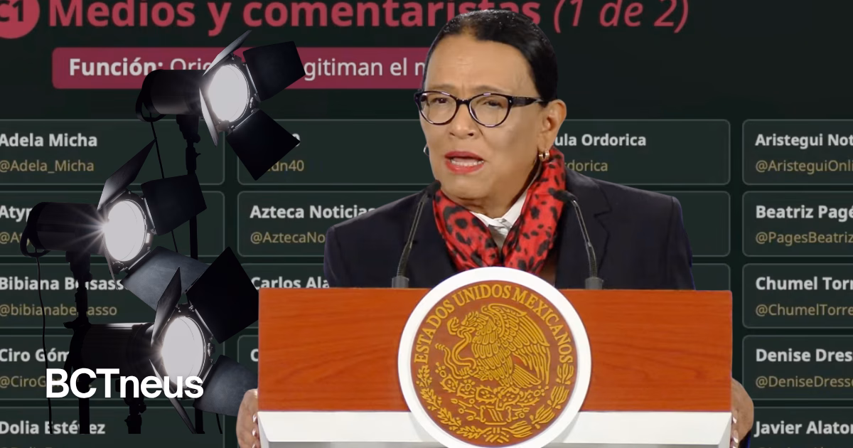 Articulo - Rosa Icela responde a la “lista” de medios críticos: “No se persigue a nadie”
