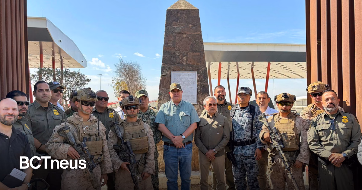 Articulo - Cónsul de EU recorre la frontera de Tijuana y lanza contundente mensaje