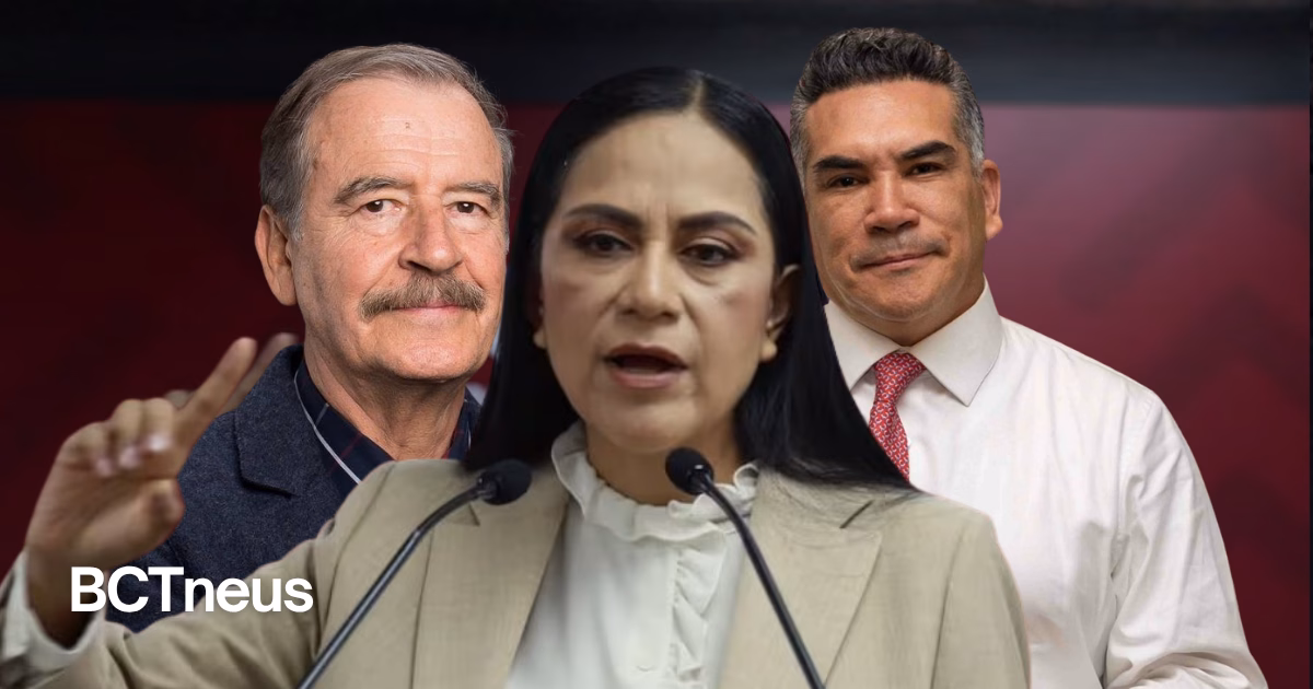 Articulo - "Andan de rogones": Ariadna Montiel arremete contra Alito Moreno y Vicente Fox rumbo a 2027