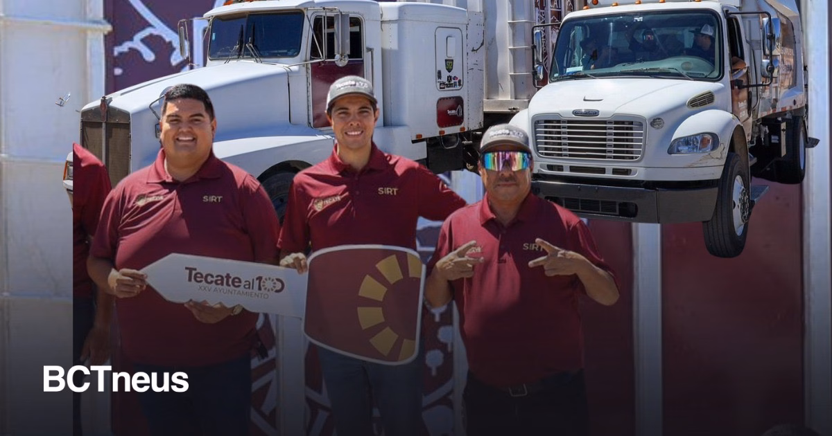 Articulo - Román Cota refuerza recolección de basura en Tecate con dos nuevas unidades para SIRT