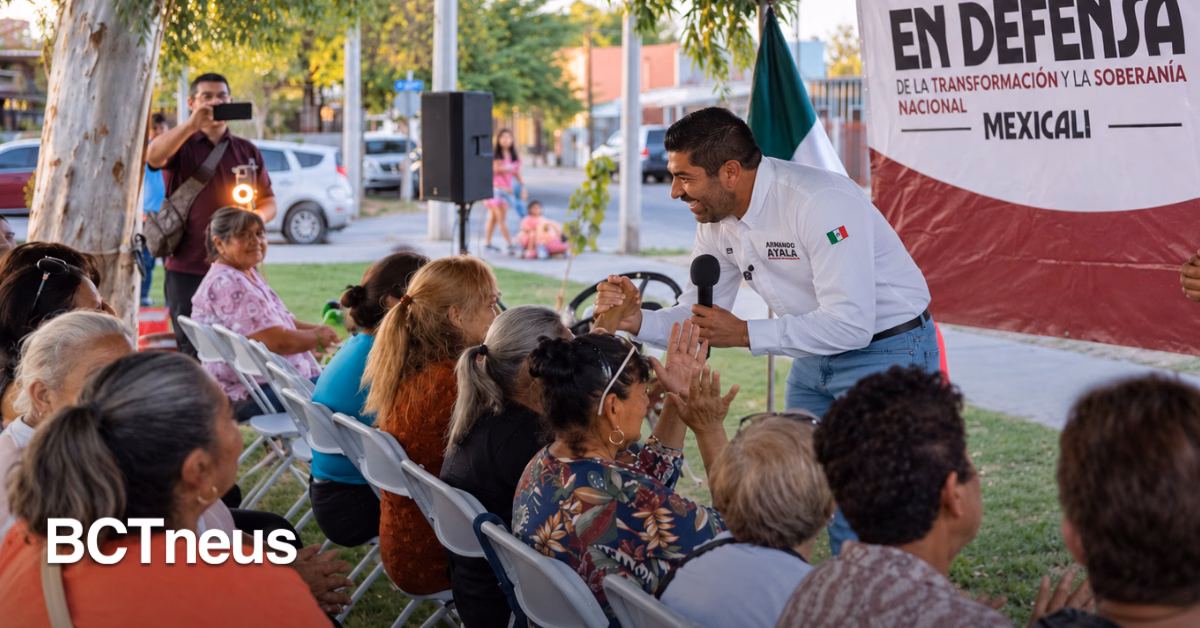 “Armando Territorio” llega a Mexicali; Ayala escucha propuestas y defiende avances de la 4T