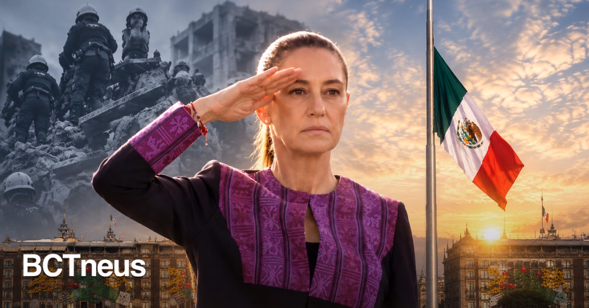 Articulo - México no olvida: Sheinbaum encabeza homenaje a víctimas de los sismos del 19-S