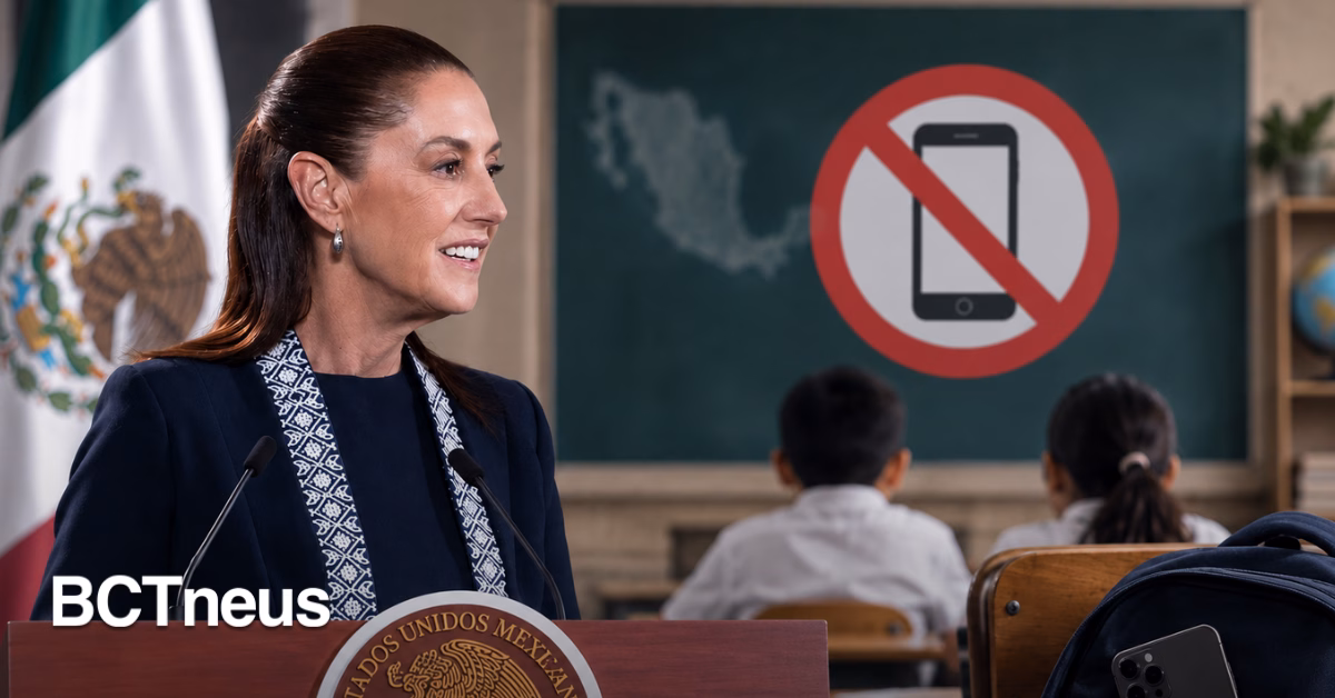 Articulo - Celulares fuera de las escuelas desde noviembre: Sheinbaum confirma restricción