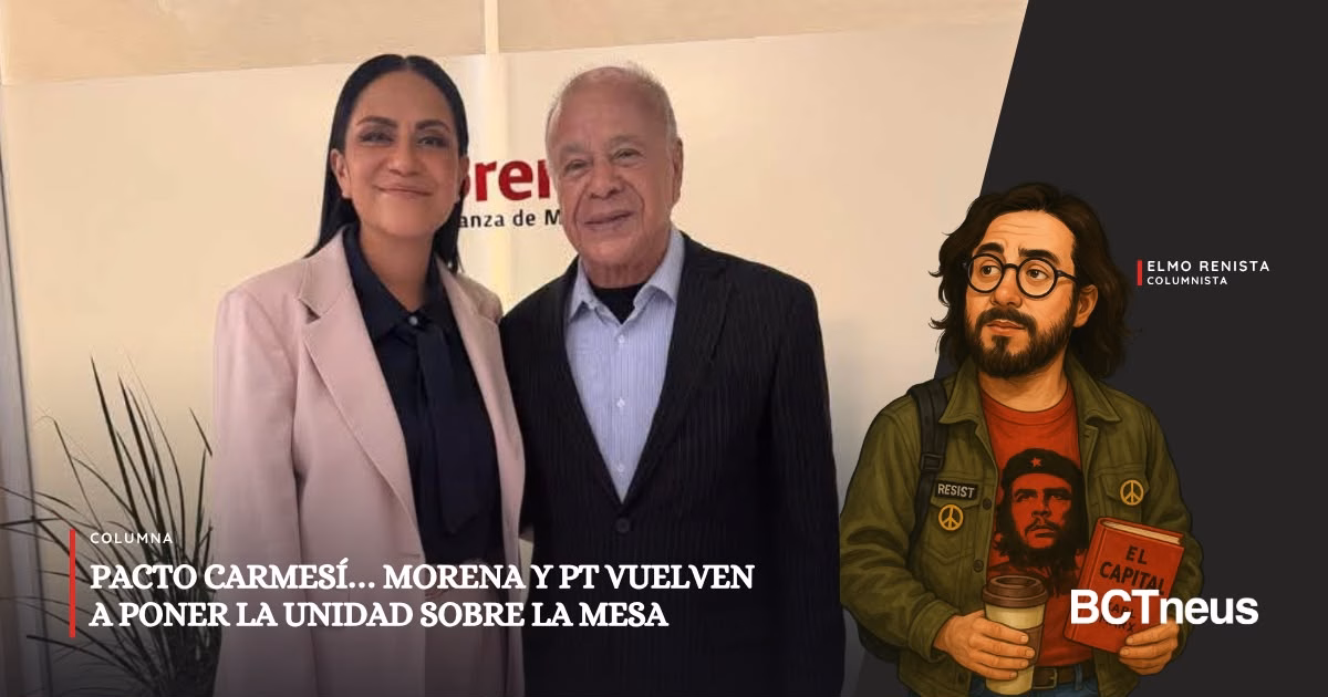 Pacto carmesí… Morena y PT vuelven a poner la unidad sobre la mesa