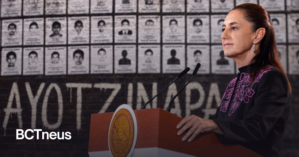 Articulo - Sheinbaum descarta cierre del caso Ayotzinapa y anticipa nuevo informe de avances