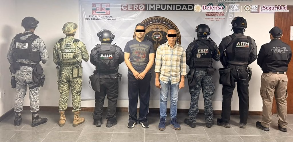 Articulo - Detienen a alcalde y exalcalde de Suchiapa durante Operación Enjambre en Chiapas