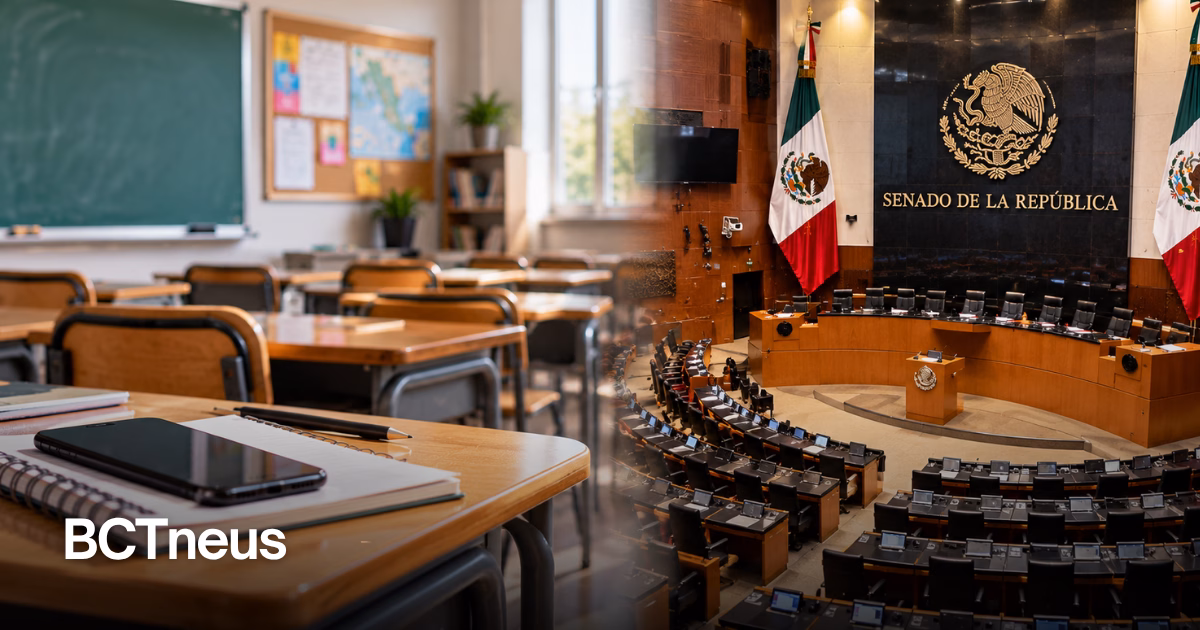 Articulo - Senado avanza para sacar los celulares de las escuelas de todo México
