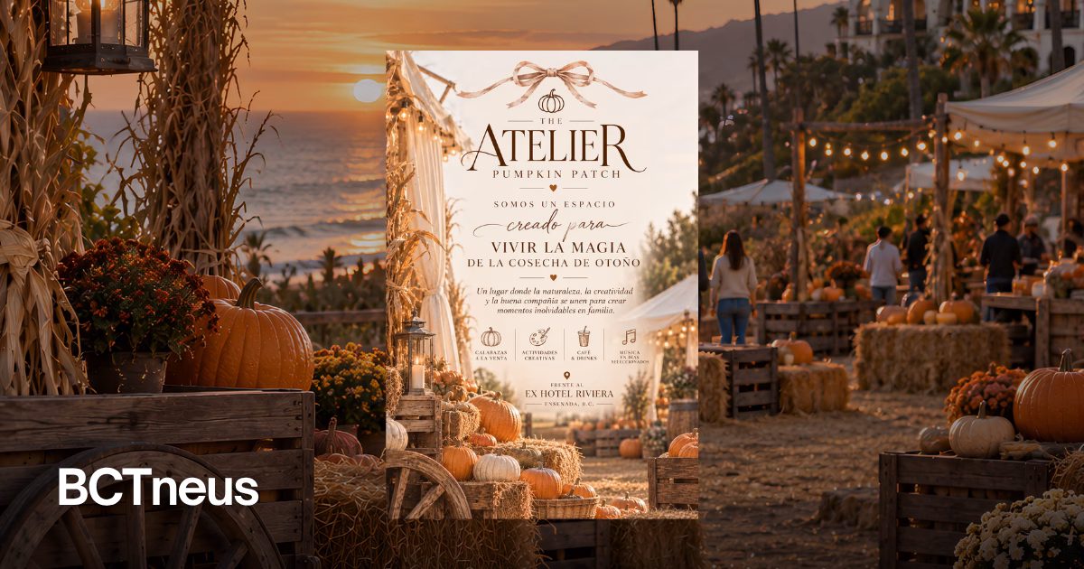 Articulo - The Atelier Pumpkin Patch abre sus puertas frente al ex Hotel Riviera con la magia del otoño en Ensenada