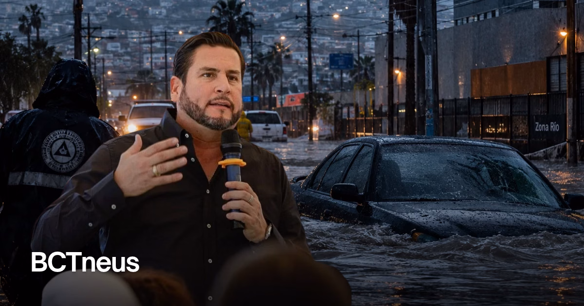 Articulo - ¡Precaución, Tijuana! Burgueño pide evitar zonas de riesgo ante lluvias en la ciudad