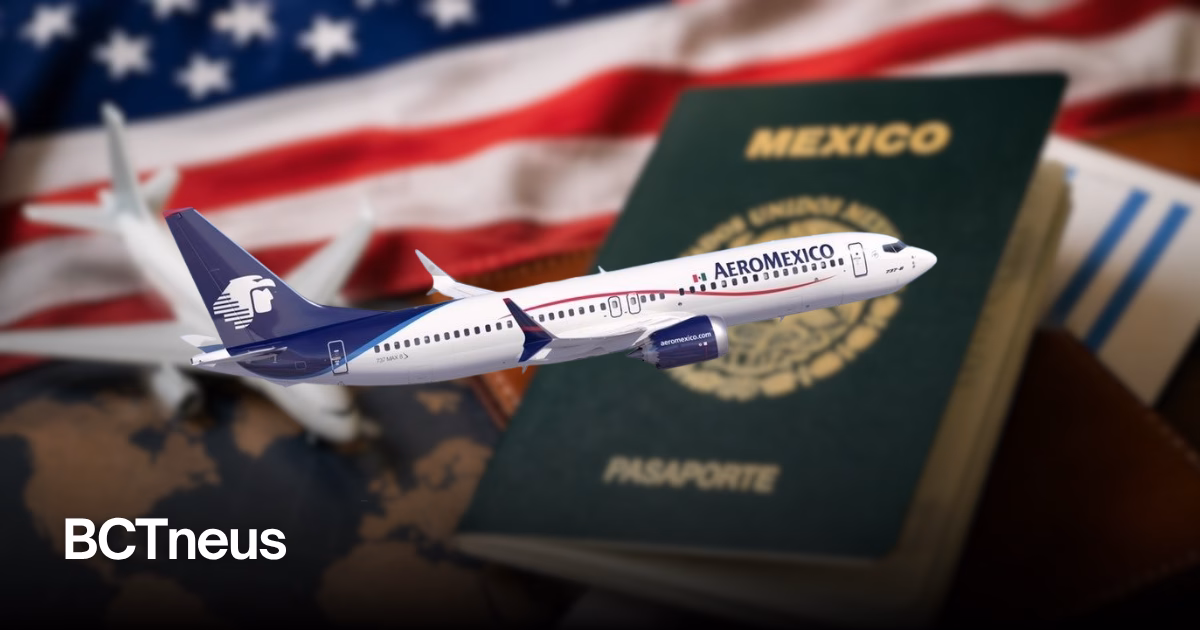 Anuncian tres nuevos vuelos directos de Ciudad de México a Estados Unidos para 2027