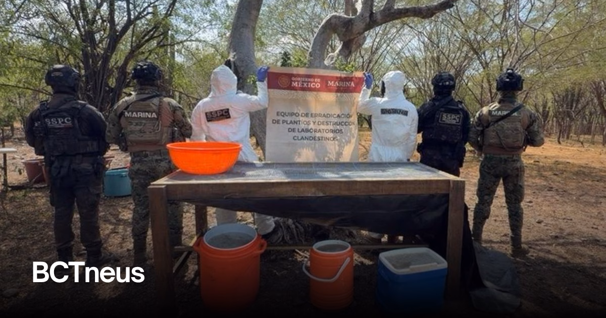 Articulo - ¡Golpe al narco en Sinaloa! Desmantelan laboratorio y aseguran 100 kilos de metanfetamina