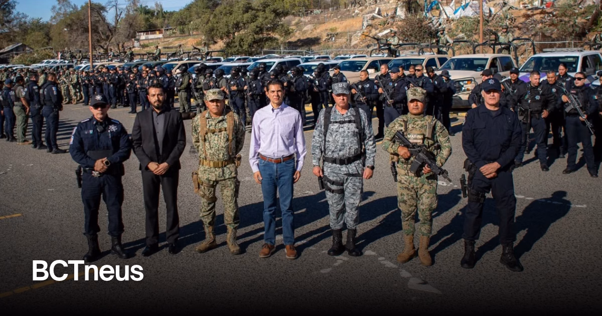 Román Cota anuncia operativo de seguridad en Tecate con 266 elementos y 87 unidades